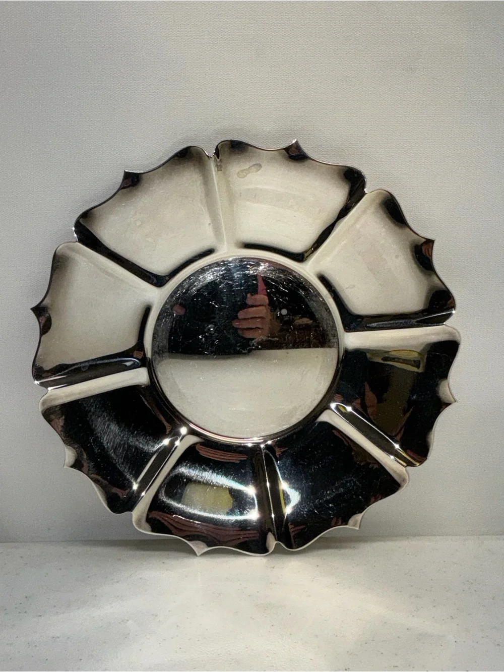 Lunt Silverplate Candy/Nut Dish 6